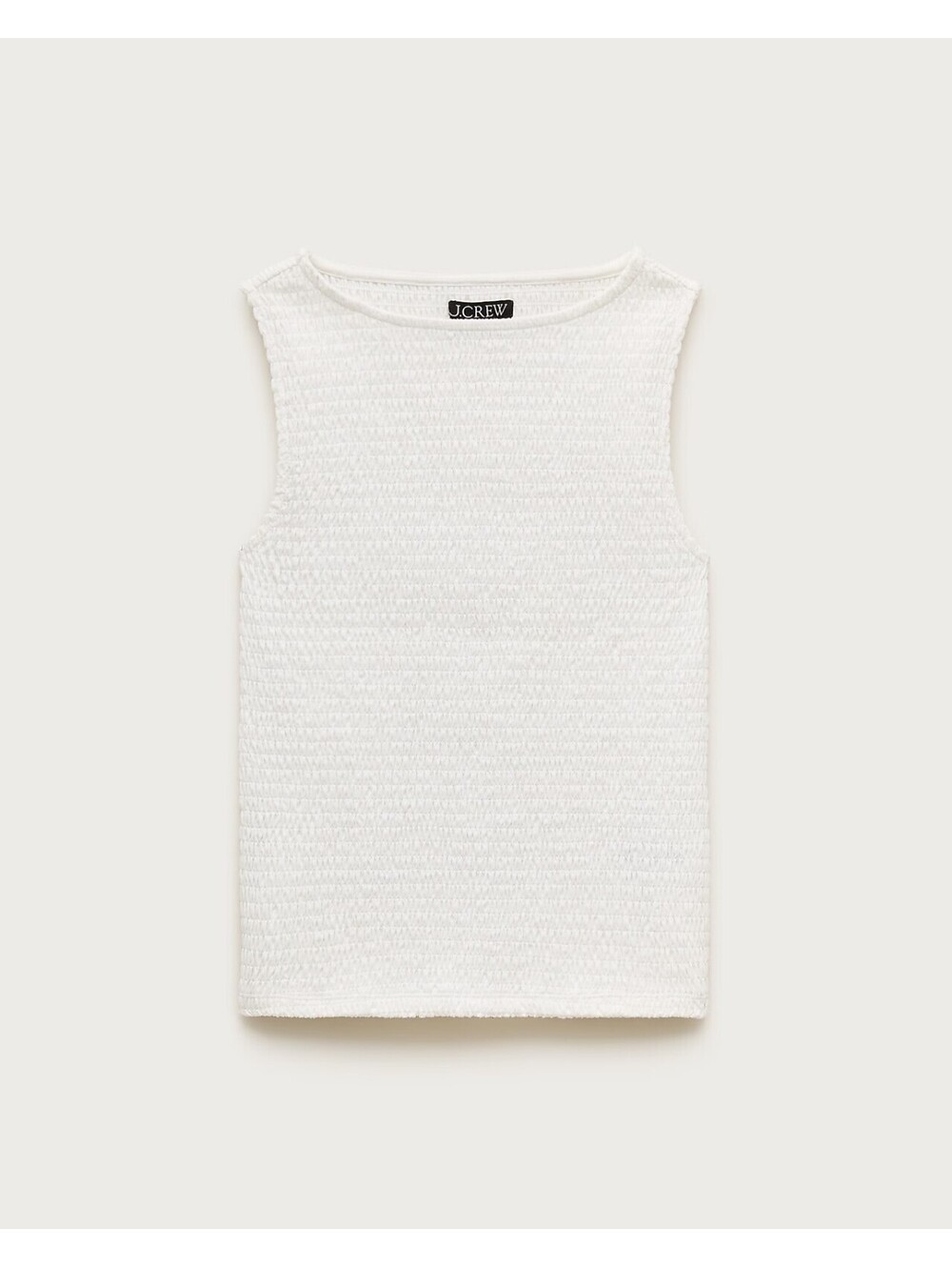 NWT J.Crew Smocked shell tank top - Picture 2 of 7